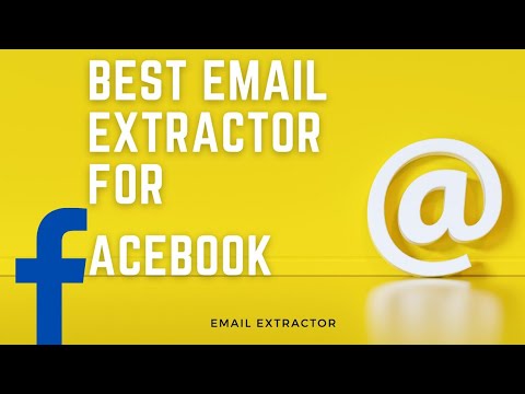 facebook email extractor for mac